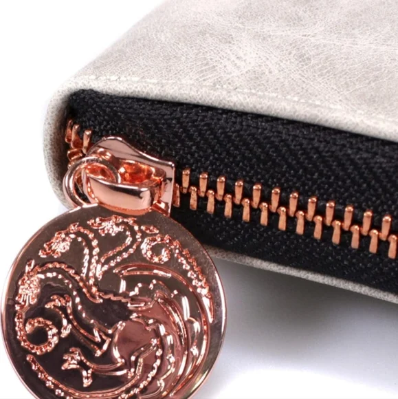 Games of Throne theme New half moon wallet. - Picture 3 of 9